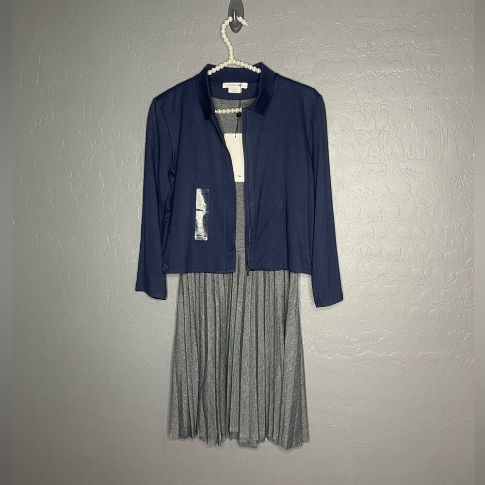 Lacoste Dress with Pleated Skirt